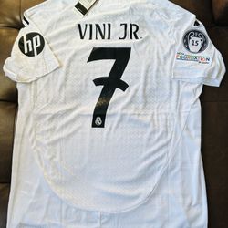 Real Madrid Player Version Jersey 24-25