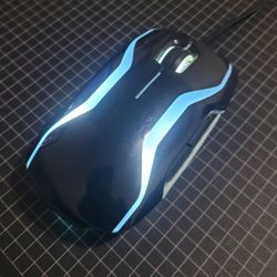 Disney Tron Gaming Mouse Designed By Razer Blue & Black - Great Working.