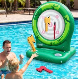 Inflatable Axe Throwing Game with 4 Soft EVA Axes