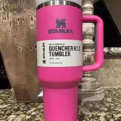 New 40 Oz Flowstate Tumbler Barbie Pink Stanley Cup