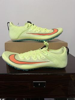 Nike Zoom Superfly Elite 2 Yellow - Men's Track Cleats Size 15 CD4382-700