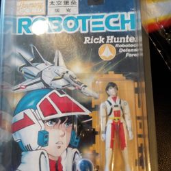 Robotech Rick Hunter Figure Harmony Gold 