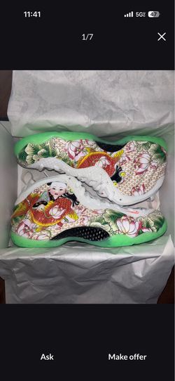 Nike foamposite tianjin 2.0 size 12