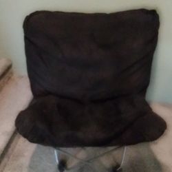 Plush Folding Chair 