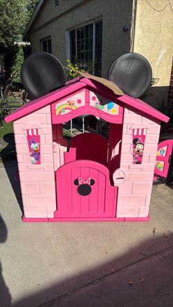 Minnie Mouse Kids Plastic Playhouse