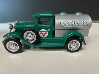 Conoco Model A Tanker Truck Coin Bank