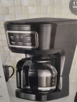 Mainstays 12-Cup Black Programmable Drip Coffee Maker