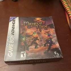 BRAND NEW SEALED Mazes of Fate Gameboy Advanced 