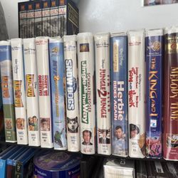 VHS Disney Tapes
