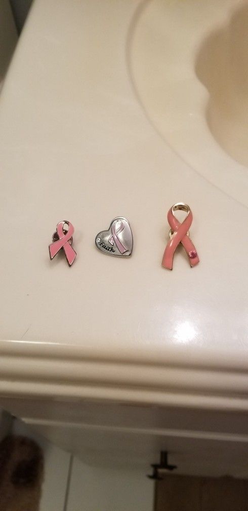 Breast Cancer Awareness Pins $3 Each