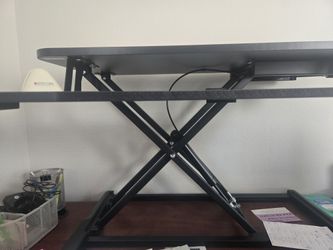 Vivo Standing Hydraulic Desktop Stand