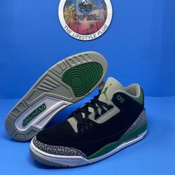 Jordan Retro 3 (Pine Green) Sold Out❌