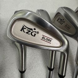 KZG EL-250 Iron Set 3-PW, AW, SW Stiff Flex