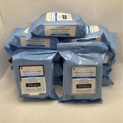 LOT OF 11 Neutrogena Makeup Remover Wipes 21ct Fragrance Free