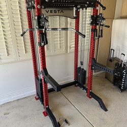 Vesta Fitness PRO SERIES 2-1 Ultimate Half Rack Functional Trainer/Gym Equipment/ Home Gym/ Fitness/ FREE DELIVERY 🚚