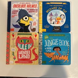 Set Of 4 Baby Lit Books 