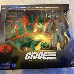 GI Joe Classified Ghost Viper & Beast NIB