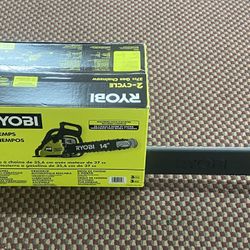 Ryobi RY3714 14inch 37cc 2 Cycle Gas Chainsaw 