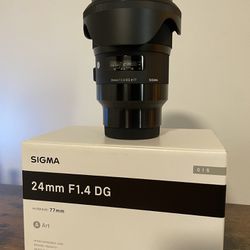 24mm f1.4 Sigma DG (E-Mount)