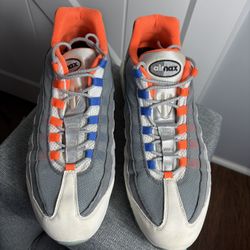 Nike Air Max 95 Kim Jones Light Graphite Orange 828592-996 Size 15 2018 Edition 