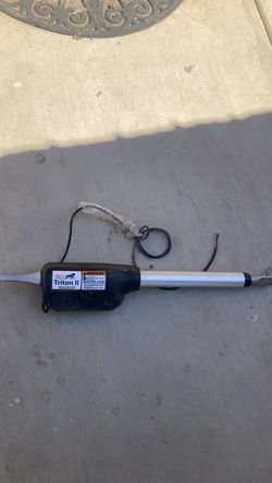 Mighty Mule Triton II automatic swing gate operator arm.