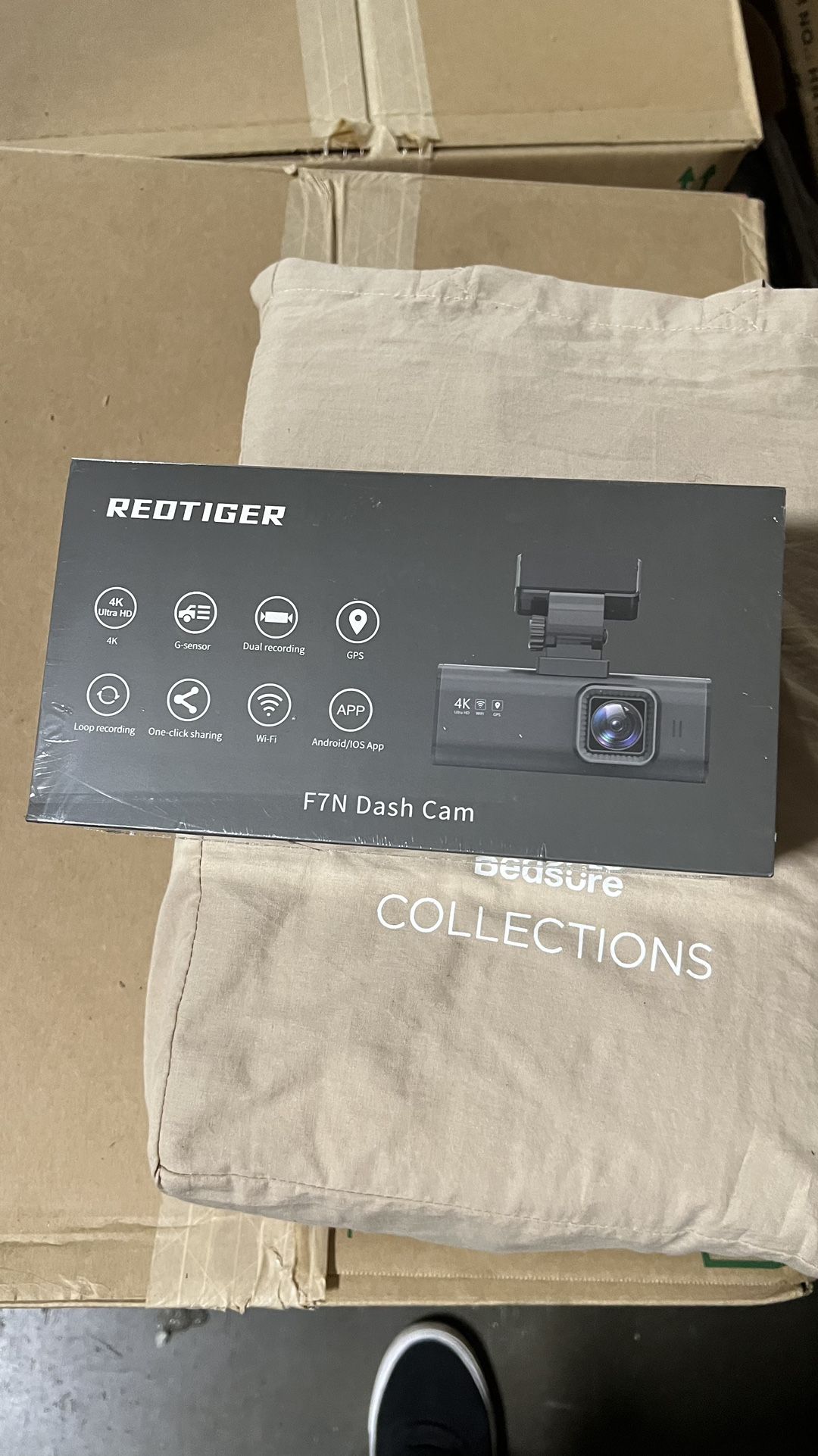 F7N Dashcam Red Tiger Single / Lot NEW