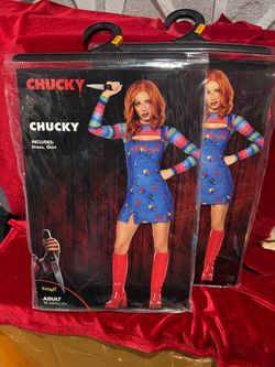 Chucky Girl w/ Dress - Small adult - NEW