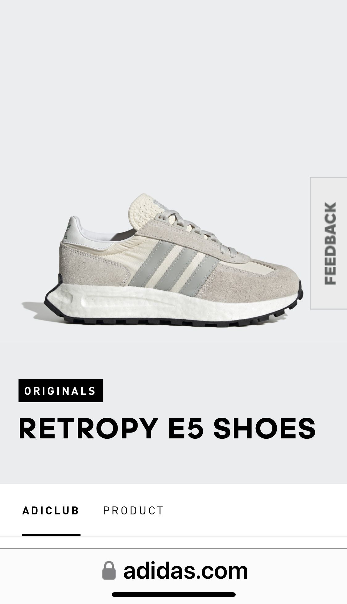 BRAND NEW ORIGINAL ADIDAS RETROPY E5 W SHOES US 11 PICK UP ONLY!!!!