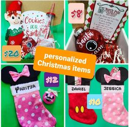 Personalized Christmas Items