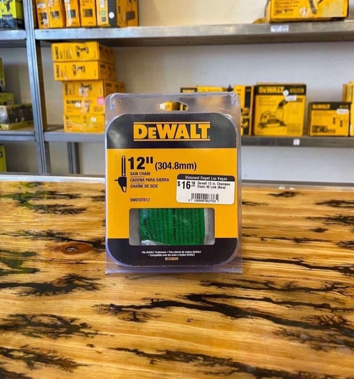 DEWALT 12” (304.8mm) Saw Chain ….DW01DT612