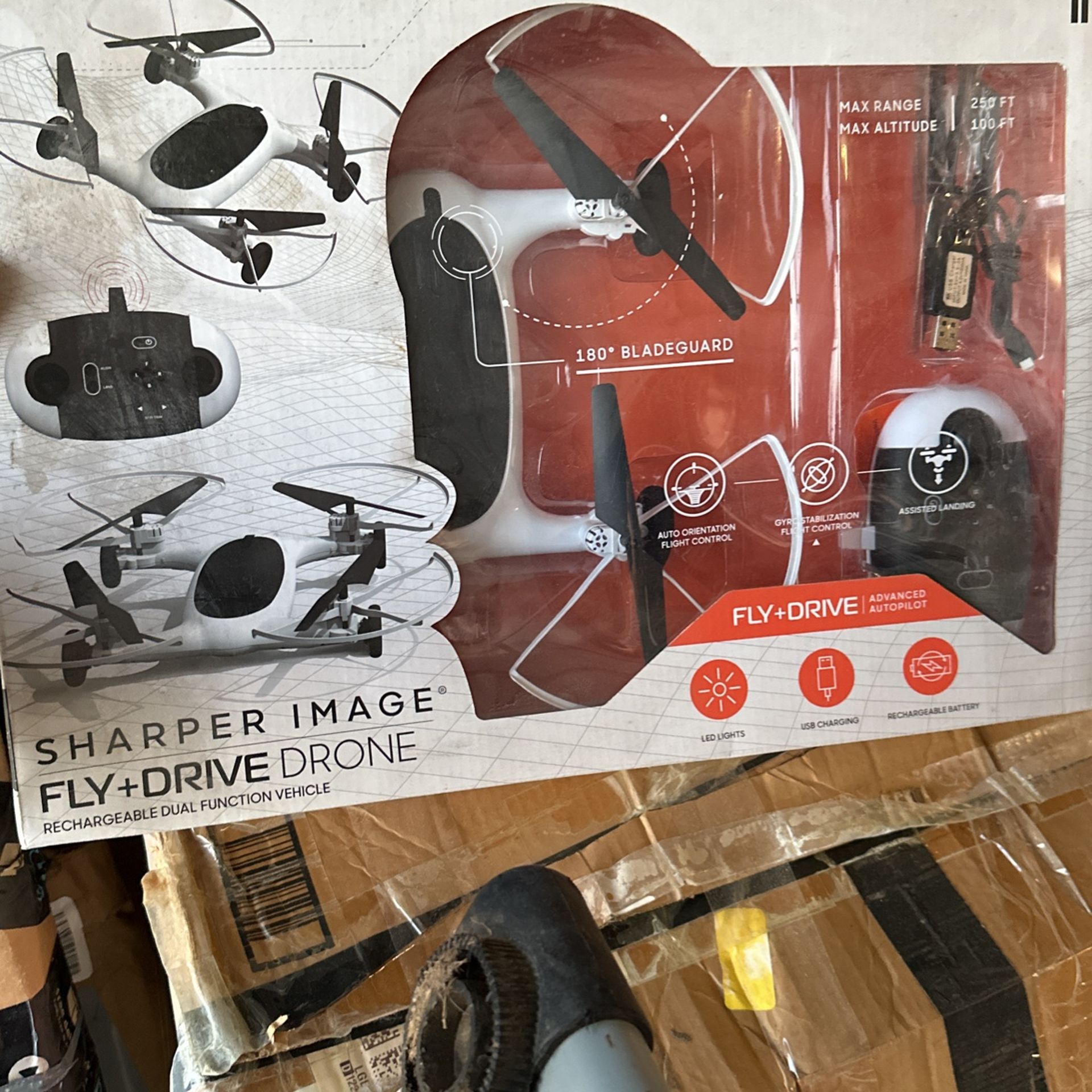 Server image flying plus drive drone