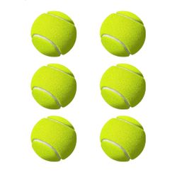 Brand: Dukuueie Tennis Balls for Dogs, 6 Pack Easy Catching Pet Balls for Exercise and Fetch, 2.5'' Dog Ball, Interactive Toys Brand new. Never been u