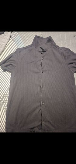 Black button up