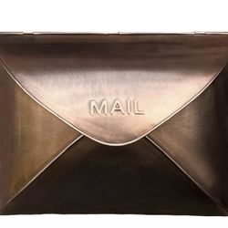 NACH Wall Mount Mailboxes, 11.5 x 9 × 4.5 inch Copper Wall Mailboxes for Outside, Waterproof Mailboxes for Outside - Envelope Mailbox