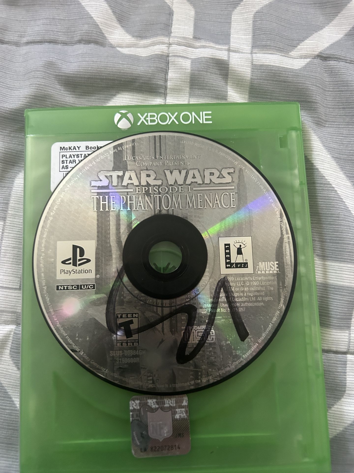 Star Wars Phantom Menace PlayStation Video Game