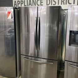 Black Stainless Steel Samsung Refrigerator ILG7