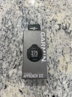 Garmin Approach G12 Clip-On Golf GPS Rangefinder - Never Used