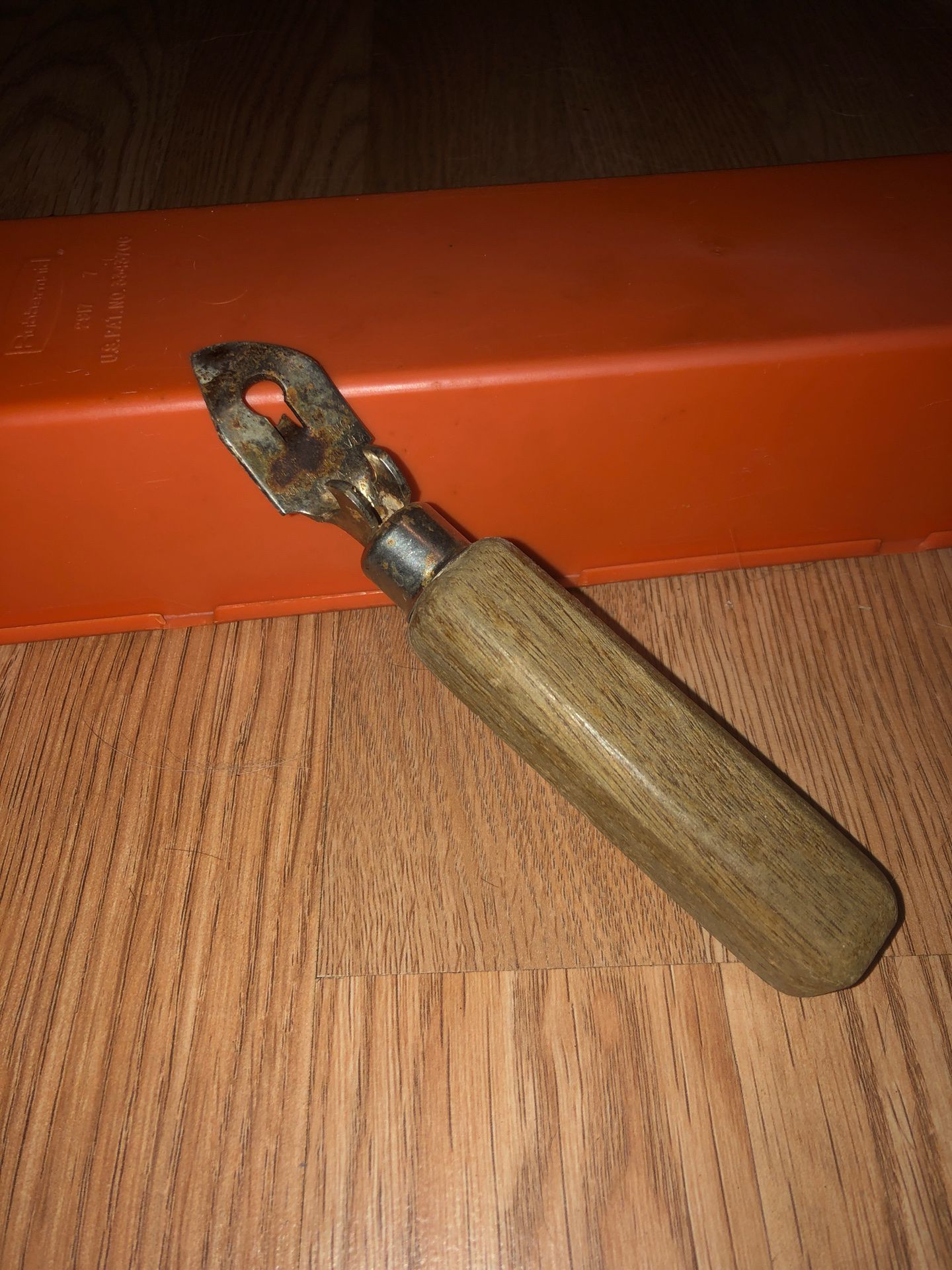 Antique Wood handle Bottle - Can Opener