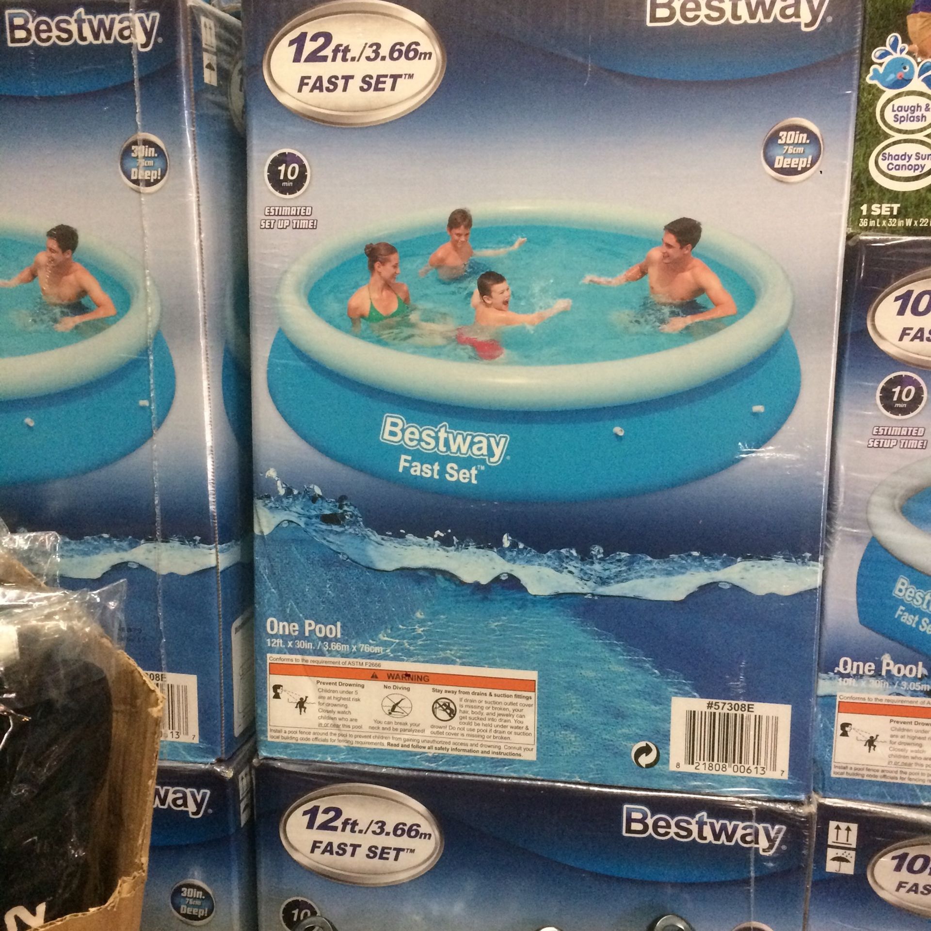 Extra Big Pool 12” Long By 30 “ Deep New In Box Never Open