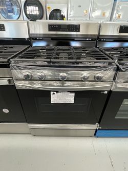 New Samsung 30" Fingerprint Resistant Stainless Steel Smart Freestanding Natural Gas Range with No Preheat Air Fry and Convection