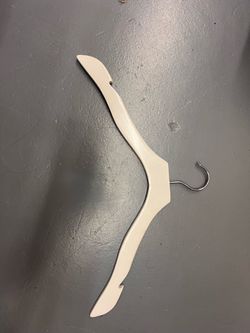 White wooden hangers (150 available )