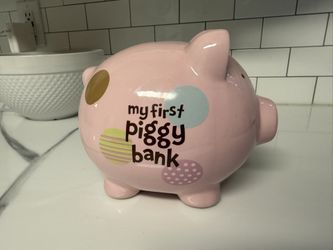 🐷 Large My First Piggy Bank  for Kids – Great Gift!🎁 