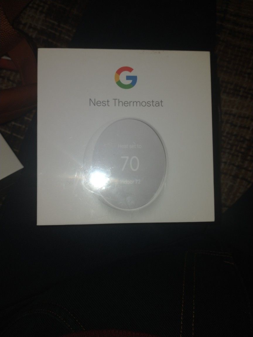 Google Nest Snow Thermostat