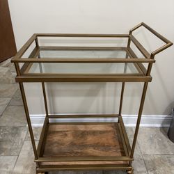 Gold Bar Cart