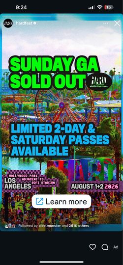Hard Summer 2day vip