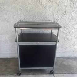 Rolling Cabinet and shelf