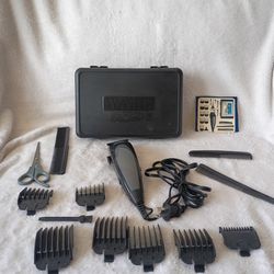 Wahl Black and Gray Key Hair Clippers W/ Case 120V - TESTED