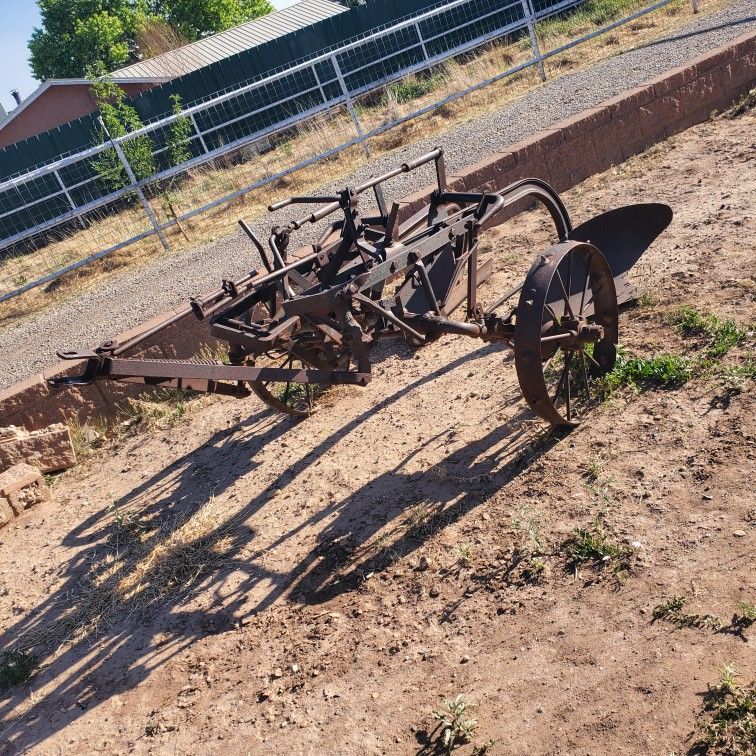 Vintage Tractor Plow