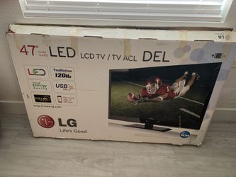 47” LG Flat-screen TV LED