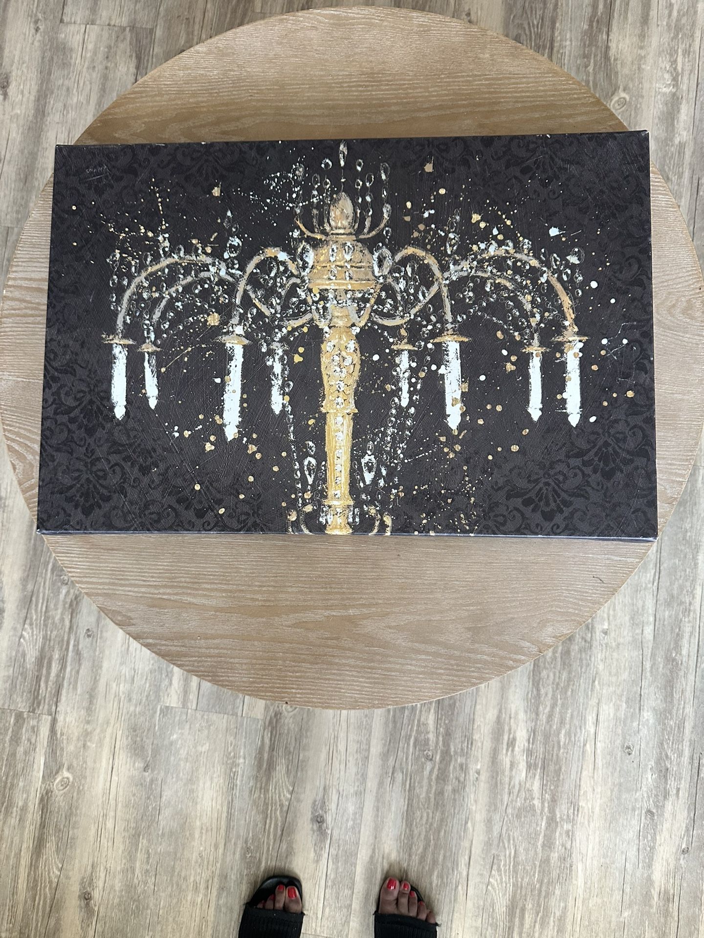 Chandelier Painting